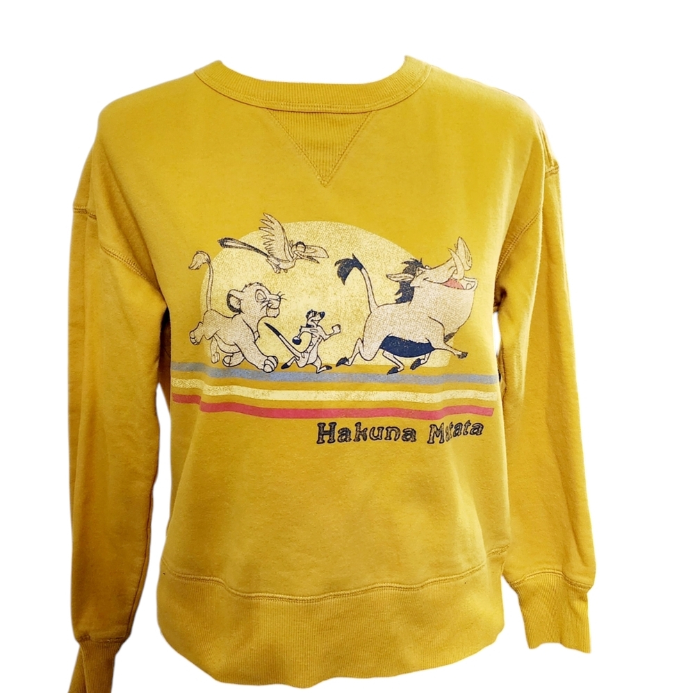 Disney Lion King Hakuna Matata Simba Timon Pumba sweatshirt